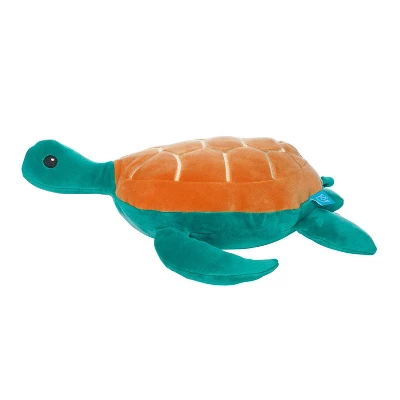 Manhattan Toy Velveteen Salty Sea Turtle Ocean Life Toy Stuffed Animal, 14.5" 4 Manhattan Toy Velveteen Salty Sea Turtle Ocean Life Toy Stuffed Animal, 14.5" - Image 2