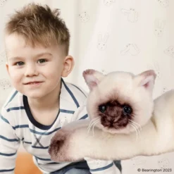 Bearington Cleo Plush Stuffed Animal Siamese Cat, Kitten 15 Inch -Stuffed Toys Store GUEST 651bf746 2d35 4568 8523 1aede5c9733d