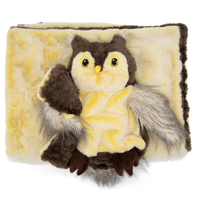 Plushible Blankie Bestie 2-in-1 Plush And Blanket Owliver The Owl 5 Plushible Blankie Bestie 2-in-1 Plush And Blanket Owliver The Owl - Image 3
