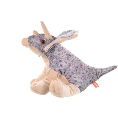 Wild Republic Cuddlekins Triceratops Stuffed Animal, 12 Inches 4 Wild Republic Cuddlekins Triceratops Stuffed Animal, 12 Inches - Image 2