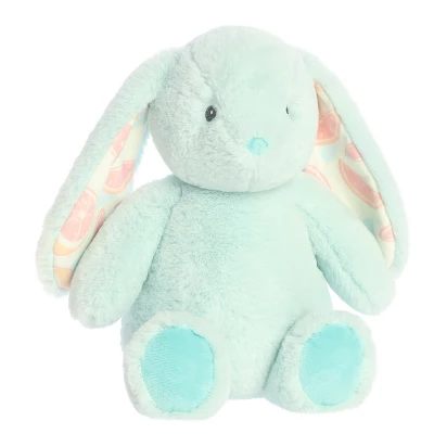 Ebba Dewey Bunny 12.5" Flourish Seafoam Blue Stuffed Animal 3 Ebba Dewey Bunny 12.5" Flourish Seafoam Blue Stuffed Animal