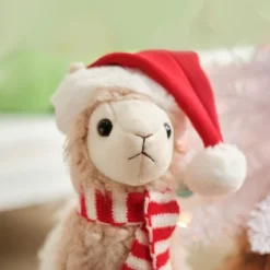 Bearington Holly The Holiday Llama: Hand-Sewn 10 Tall -Stuffed Toys Store GUEST 6da31b34 ea90 483c 967b 55b9b7ba3033