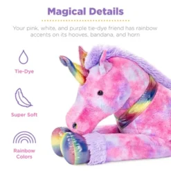 Best Choice Products 52in Kids Extra Large Plush Unicorn, Life-Size Stuffed Animal Toy W/ Rainbow Details -Stuffed Toys Store GUEST 6dc1d341 b58c 494e a04b 2567fa7460a7