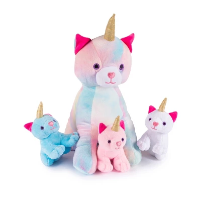 Plush Creations Stuffed Mommy Kitty Unicorn With 3 Kittens In Her Tummy 7 Plush Creations Stuffed Mommy Kitty Unicorn With 3 Kittens In Her Tummy - Image 5