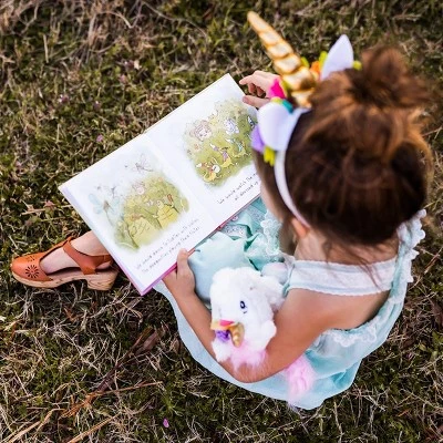 Tickle & Main Magical Unicorn Gift Set, 3-Piece Set, Unicorn Stuffed Animal For Girls 2 Years Old And Above 5 Tickle & Main Magical Unicorn Gift Set, 3-Piece Set, Unicorn Stuffed Animal For Girls 2 Years Old And Above - Image 3