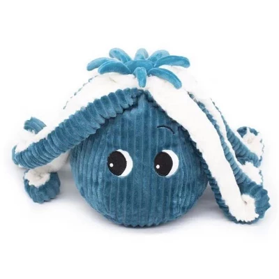 TriAction Toys Les Delingos Ptipotos Mom And Baby Octopus Plush | Blue 3 TriAction Toys Les Delingos Ptipotos Mom And Baby Octopus Plush | Blue