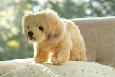 Bearington Goldie Plush Golden Retriever Stuffed Animal Puppy Dog, 13 Inch 4 Bearington Goldie Plush Golden Retriever Stuffed Animal Puppy Dog, 13 Inch - Image 2