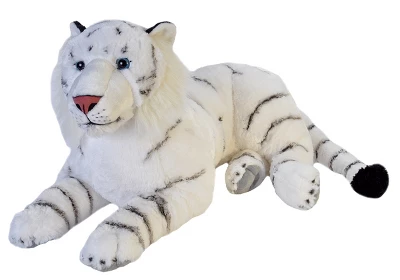 Wild Republic Cuddlekins Jumbo White Tiger Stuffed Animal, 30 Inches 3 Wild Republic Cuddlekins Jumbo White Tiger Stuffed Animal, 30 Inches