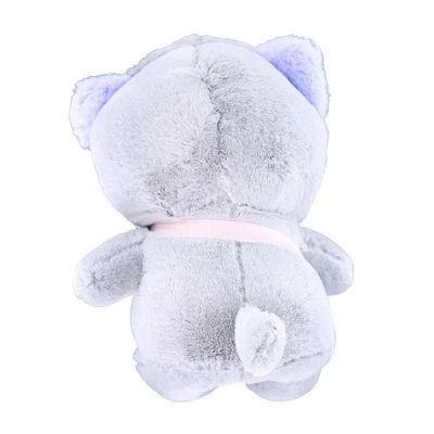 Puka Creations 3D Lovely Cat 10 Inch Plush Collectible | Brown 3 Puka Creations 3D Lovely Cat 10 Inch Plush Collectible | Brown