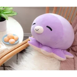 Toynk MochiOshis 12-Inch Character Plush Toy Animal Purple Octopus | Ibuki Inkyoshi -Stuffed Toys Store GUEST 768de46d a676 4e8c 8b4e 9a38ea695c76