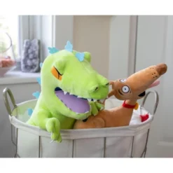 Golden Bell Studios Nickelodeon Rugrats 15-Inch Character Plush Toy | Reptar -Stuffed Toys Store GUEST 77f9e695 1bfe 413c 9435 71cd148933dc