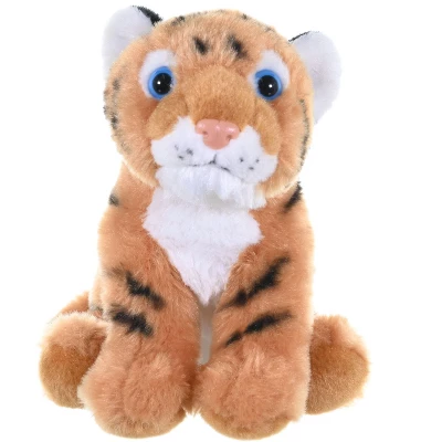 Wild Republic Cuddlekins Mini Tiger Cub Stuffed Animal, 8 Inches 3 Wild Republic Cuddlekins Mini Tiger Cub Stuffed Animal, 8 Inches