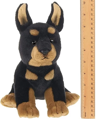 Bearington Thor Plush Doberman Stuffed Animal Puppy Dog, 13 Inch 6 Bearington Thor Plush Doberman Stuffed Animal Puppy Dog, 13 Inch - Image 4