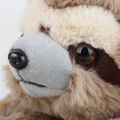 FAO Schwarz 15" Sloth Cuddly Stuffed Animal Plush, Ultra-Soft Fur 7 FAO Schwarz 15" Sloth Cuddly Stuffed Animal Plush, Ultra-Soft Fur - Image 5