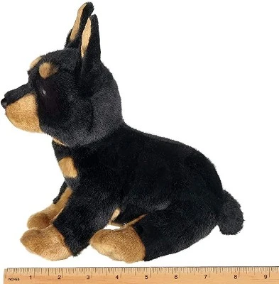 Bearington Thor Plush Doberman Stuffed Animal Puppy Dog, 13 Inch 5 Bearington Thor Plush Doberman Stuffed Animal Puppy Dog, 13 Inch - Image 3
