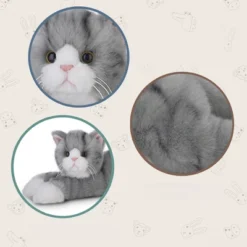 Bearington Collection Socks Plush Stuffed Animal Grey Striped Tabby Cat 15" 9 Bearington Collection Socks Plush Stuffed Animal Grey Striped Tabby Cat 15" -Stuffed Toys Store GUEST 7f2e4964 448c 4292 ba32 d1e91c65a676