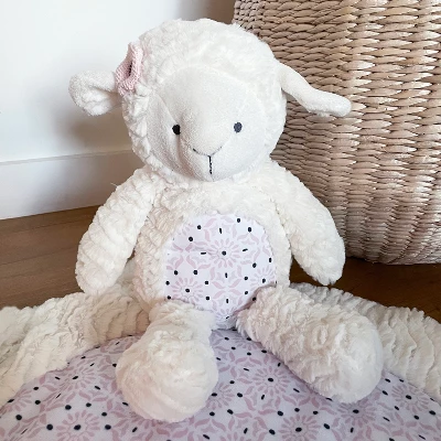 Fiori Lamb Plush - Levtex Baby 3 Fiori Lamb Plush - Levtex Baby