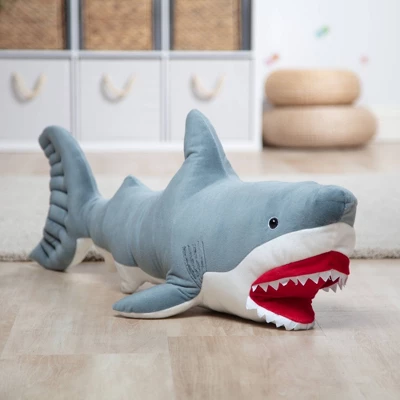 Melissa & Doug Giant Shark 3' Stuffed Animal 10 Melissa & Doug Giant Shark 3' Stuffed Animal - Image 8