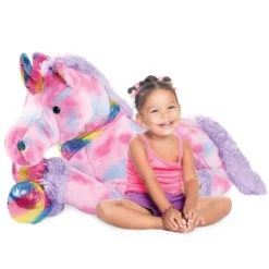 Best Choice Products 52in Kids Extra Large Plush Unicorn, Life-Size Stuffed Animal Toy W/ Rainbow Details -Stuffed Toys Store GUEST 87ae230f fb3b 43b7 a5d1 3f9b4ff300ad