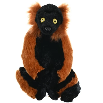 Wild Republic Cuddlekins Red Ruffed Lemur Stuffed Animal, 12 Inches 3 Wild Republic Cuddlekins Red Ruffed Lemur Stuffed Animal, 12 Inches