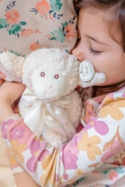 Bearington Baby Lamby Snuggler, White Lamb Plush Stuffed Animal Security Blanket, Lovey 15" -Stuffed Toys Store GUEST 888bba14 a4f4 415a b5ce 1b60153ba595