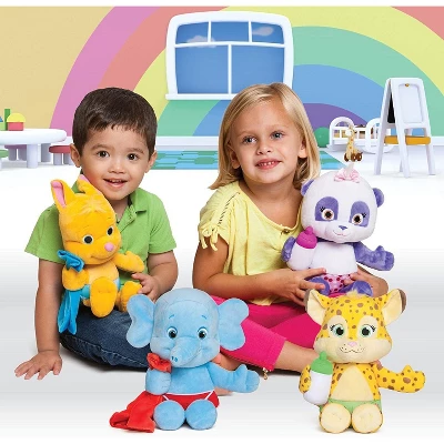 Word Party Snap Toys Plush Stuffed Animal Toy - Lulu 10" 4 Word Party Snap Toys Plush Stuffed Animal Toy - Lulu 10" - Image 2