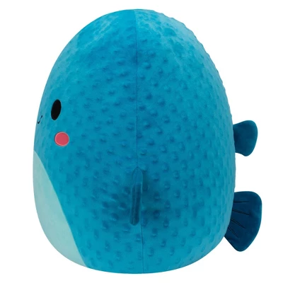 Squishmallows 16" Refalo The Blue Pufferfish Plush Toy 6 Squishmallows 16" Refalo The Blue Pufferfish Plush Toy - Image 4
