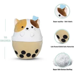 Avocatt 10" Boba Cat Plush