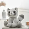 Bearington Ringo Plush Raccoon Stuffed Animal, 10.5 Inch