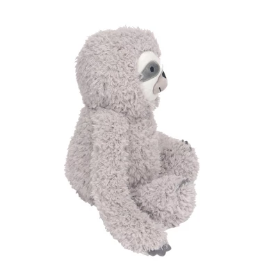 Lambs & Ivy Sloth Plush Gray Stuffed Animal Toy - Speedy 5 Lambs & Ivy Sloth Plush Gray Stuffed Animal Toy - Speedy - Image 3