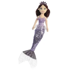 Aurora Sea Sparkles 18" Tutu Sparkles Iris Mermaid Purple Stuffed Doll -Stuffed Toys Store GUEST 96313762 68da 4ee0 91ce c1212c9d672c