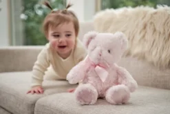 Bearington My First Bear: Classic Hand-Sewn 12-Inch Pink Stuffed Bear -Stuffed Toys Store GUEST 9a01d91d d8e4 4751 8b7d 650774ee9b46