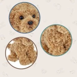 Bearington Collection Doodles Labradoodle Plush Stuffed Animal Puppy Dog, 13" -Stuffed Toys Store GUEST 9c6224ab 5096 4e8b 9eaa 2e585afa91c0