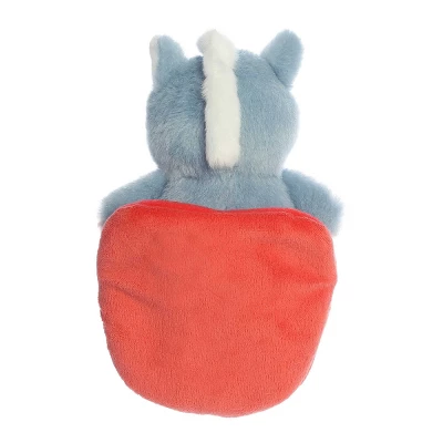 Ebba Small Payton Pony Pocket Peekers Playful Baby Stuffed Animal Blue 5.5" 5 Ebba Small Payton Pony Pocket Peekers Playful Baby Stuffed Animal Blue 5.5" - Image 3