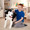Melissa & Doug Giant Siberian Husky - Lifelike Stuffed Animal Dog (over 2 Feet Tall) -Stuffed Toys Store GUEST 9ce02880 9bf7 4440 8404 7cb28f252048