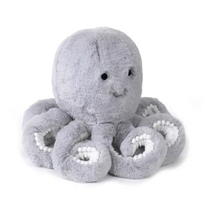 Lambs & Ivy Ocean Blue Plush Gray Octopus Stuffed Animal Toy - Inky 3 Lambs & Ivy Ocean Blue Plush Gray Octopus Stuffed Animal Toy - Inky