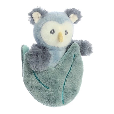 Ebba Small Ollie Owl Pocket Peekers Playful Baby Stuffed Animal Blue 5.5" 3 Ebba Small Ollie Owl Pocket Peekers Playful Baby Stuffed Animal Blue 5.5"