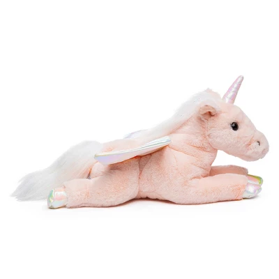 FAO Schwarz Pegasus Ultra-Soft Fur Cuddly 15" Stuffed Animal 5 FAO Schwarz Pegasus Ultra-Soft Fur Cuddly 15" Stuffed Animal - Image 3