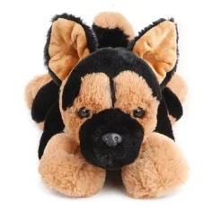 FAO Schwarz German Shepherd Cuddly Ultra-Soft Fur 15" Stuffed Animal