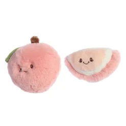 Ebba Mini Peach Rattle & Crinkle Set Precious Produce Adorable Baby Stuffed Animal Pink 3.5" -Stuffed Toys Store GUEST a8a0804e f038 4af2 96fe ffbbc133803d