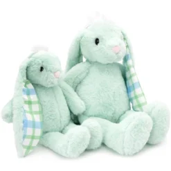 Plushible Green Plaid Eared Bunny -Stuffed Toys Store GUEST aaae2ba0 747a 4c1c 9144 d91e17522be2