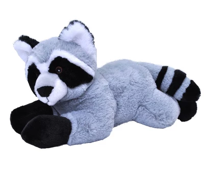 Wild Republic Ecokins Raccoon Stuffed Animal, 12 Inches 3 Wild Republic Ecokins Raccoon Stuffed Animal, 12 Inches