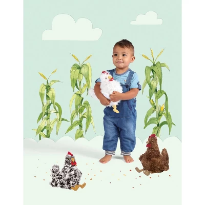 Manhattan Toy Stuffed Animal Chicken Plush Toy, Megg 3 Manhattan Toy Stuffed Animal Chicken Plush Toy, Megg