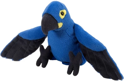 Wild Republic Cuddlekins Mini Hyacinth Macaw Stuffed Animal, 8 Inches 3 Wild Republic Cuddlekins Mini Hyacinth Macaw Stuffed Animal, 8 Inches