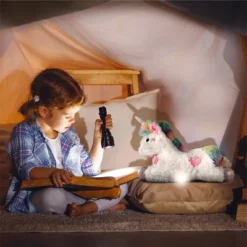 FAO Schwarz Glow Brights Toy Plush LED With Sound White Unicorn 15" Stuffed Animal -Stuffed Toys Store GUEST b716f023 8485 4069 a28f 4c0449a3d244