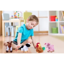 Plush Creations Farm Animals, Set Of 4 -Stuffed Toys Store GUEST b77fd925 37a0 4677 bf69 663d33fda696