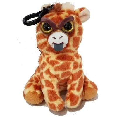William Mark Corp Feisty Pets Scrappy Savannah Giraffe Tongue Out Plush Key Chain 3 William Mark Corp Feisty Pets Scrappy Savannah Giraffe Tongue Out Plush Key Chain