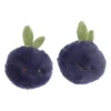 Ebba Mini Blueberry Rattle & Crinkle Set Precious Produce Adorable Baby Stuffed Animal Blue 4" -Stuffed Toys Store GUEST b8ba051a 7903 429d b3c0 66527ebae139