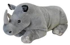 Wild Republic Cuddlekins Jumbo Rhino Stuffed Animal, 30 Inches