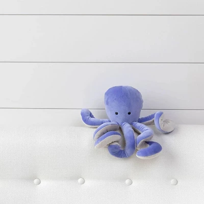Manhattan Toy Sourpuss Octopus Velveteen Sea Life Toy Stuffed Animal, 13" 4 Manhattan Toy Sourpuss Octopus Velveteen Sea Life Toy Stuffed Animal, 13" - Image 2